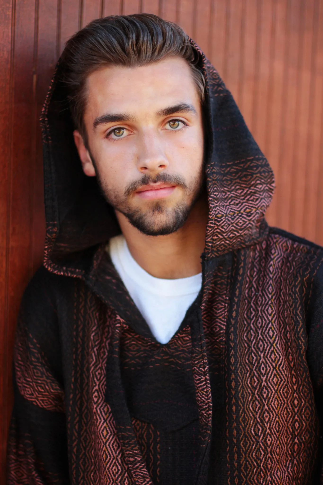 Baja Hoodie Brown Fade