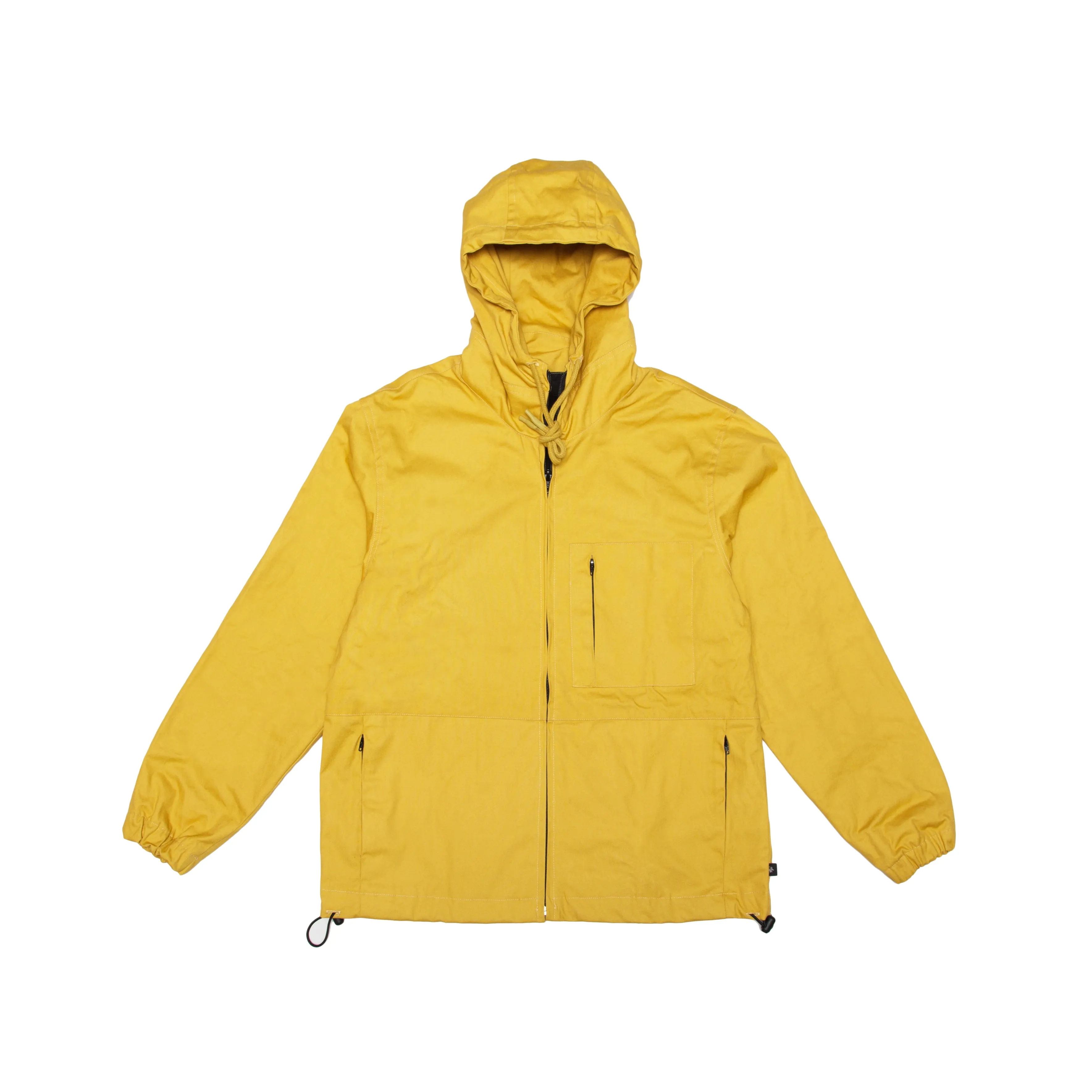 Cotton Shell Jacket - Mustard