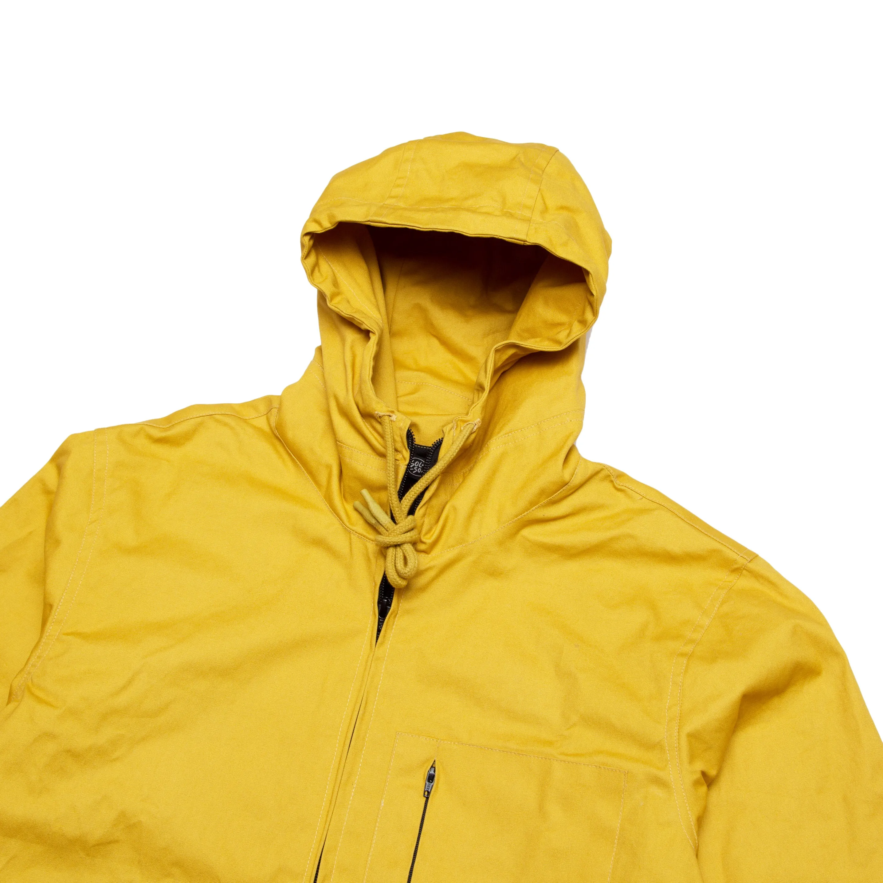 Cotton Shell Jacket - Mustard