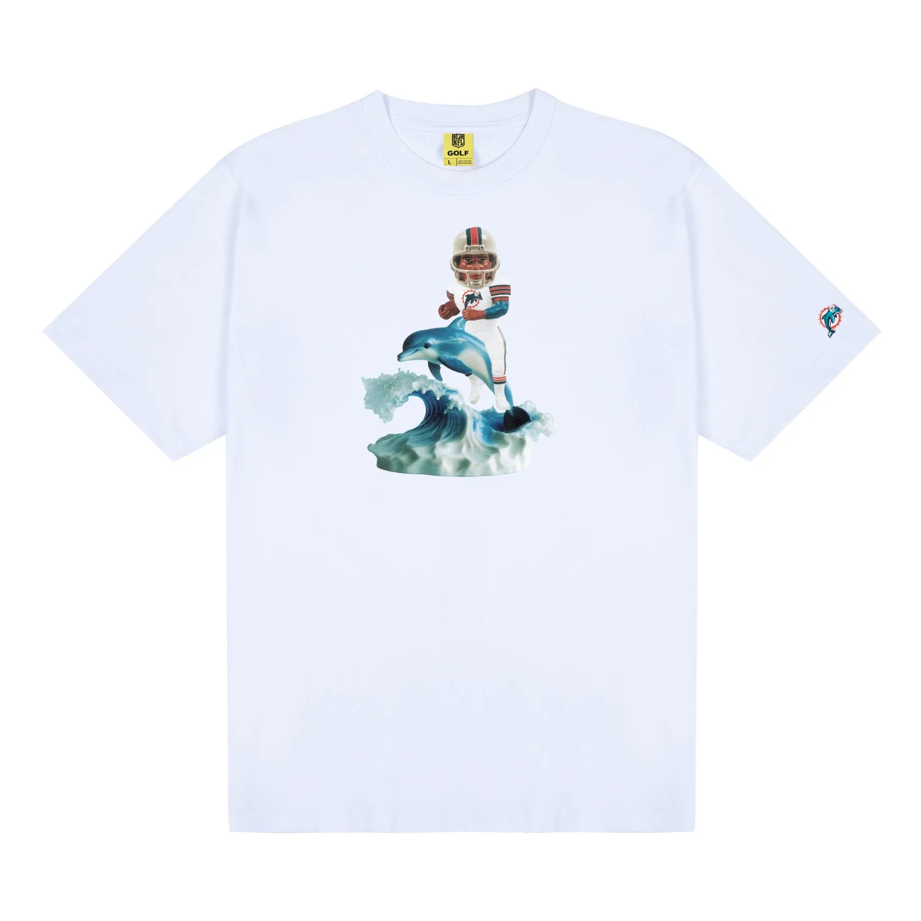 DOLPHINS BOBBLEHEAD TEE by GOLF WANG