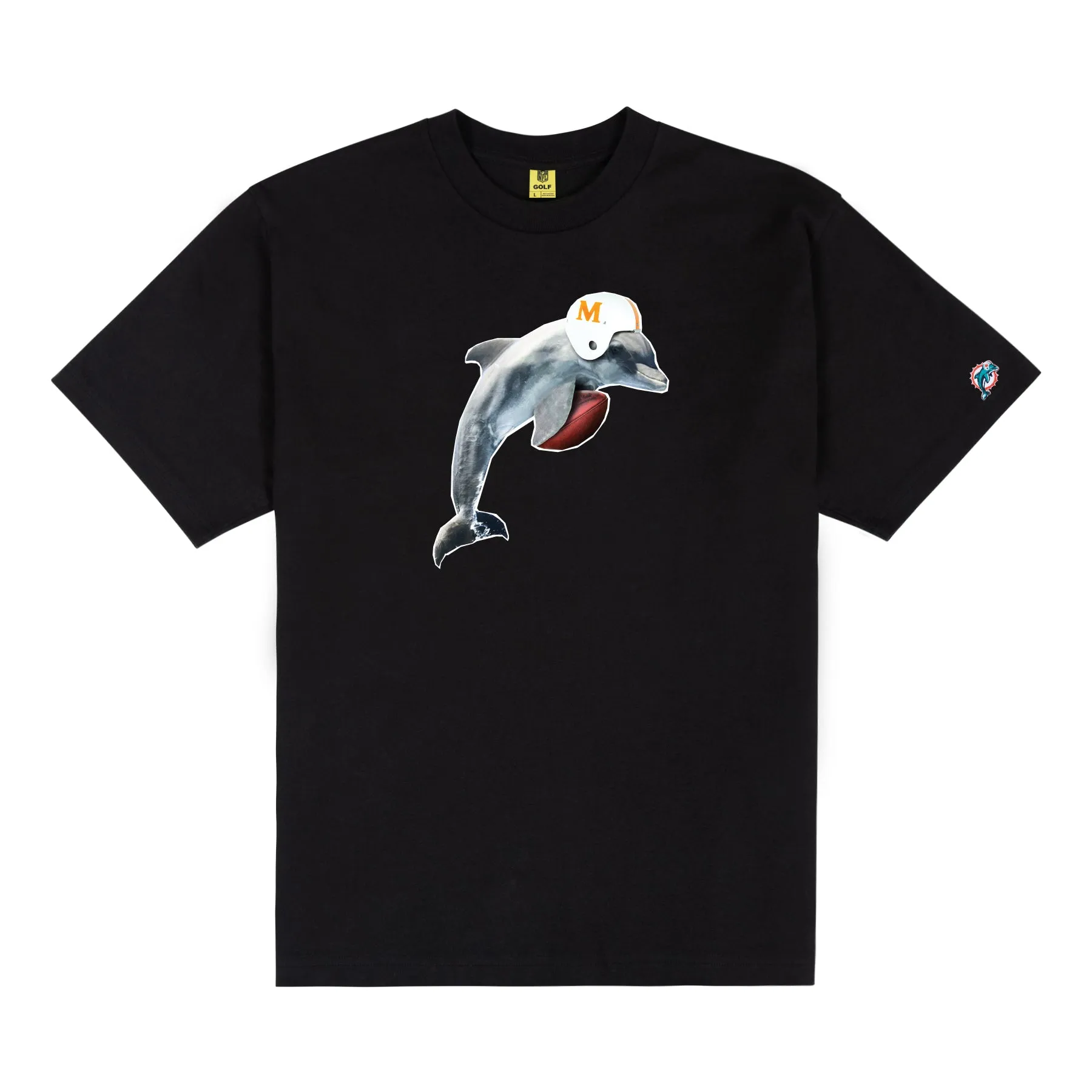 DOLPHINS CUTOUT TEE by GOLF WANG