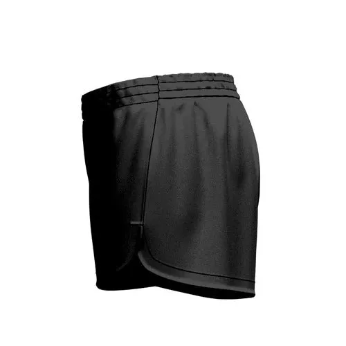 DVBA SlimFit HP Grind Ladies High Thigh Curve Shorts Black