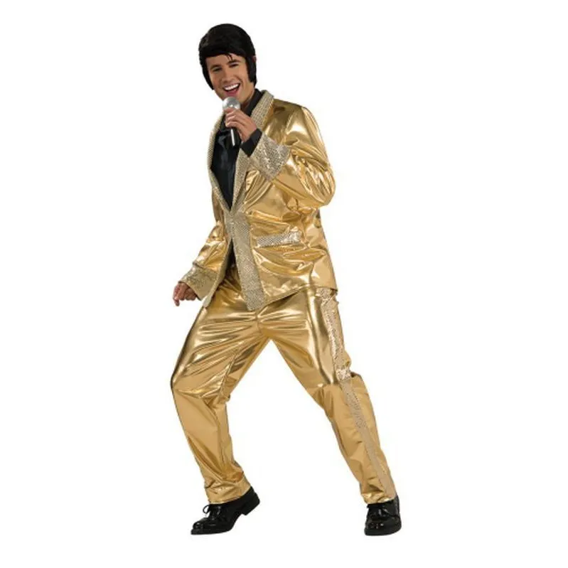 Elvis Gold Suit Collector's Edition Size Xl