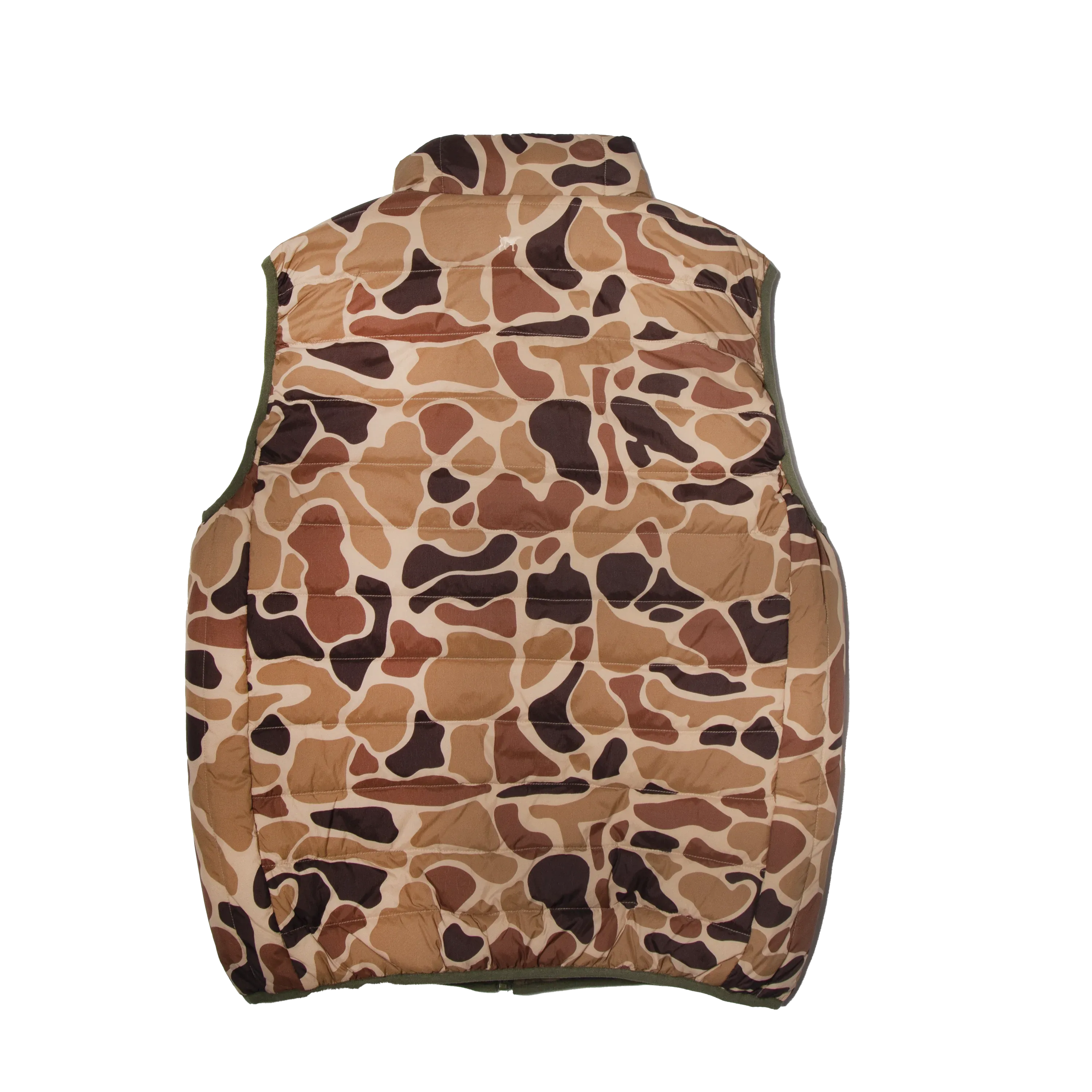 Field Series Reversible Down Vest (Olive/Camo)