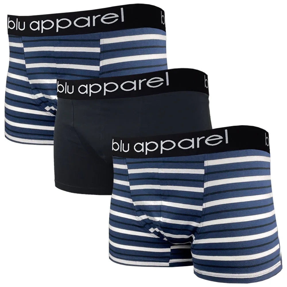 Men's Multi Pack Boxer Shorts - Black/ Charcoal/ Grey