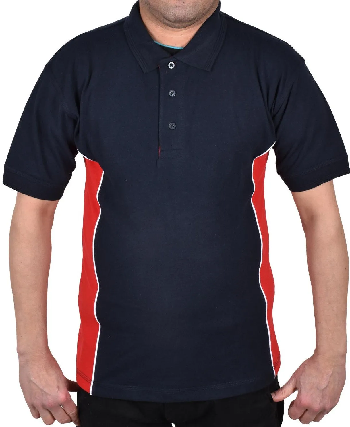 Mens Short Sleeve Polycotton Polo T-Shirts
