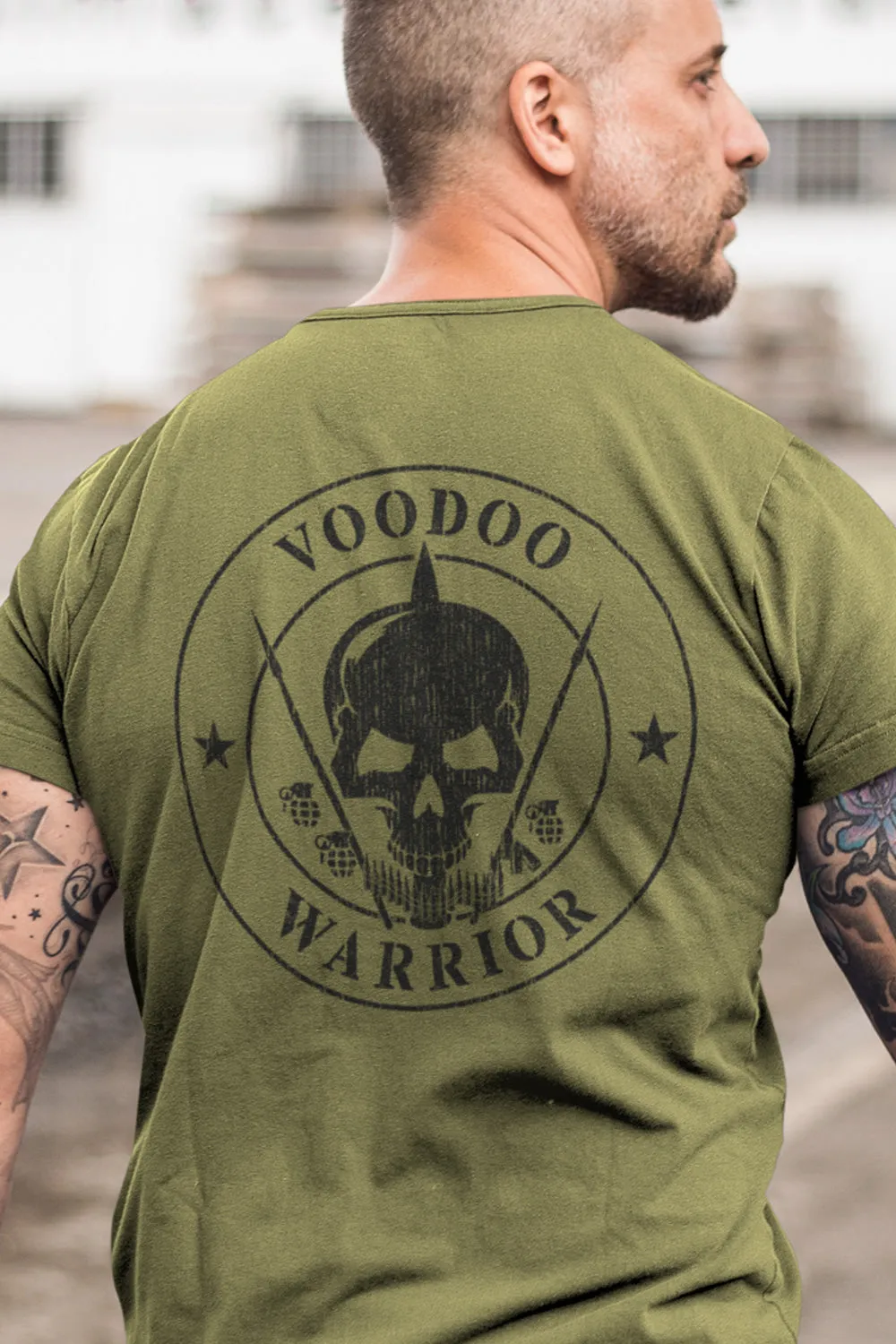 Men's T-Shirt - VOODOO Warrior (Made In USA)