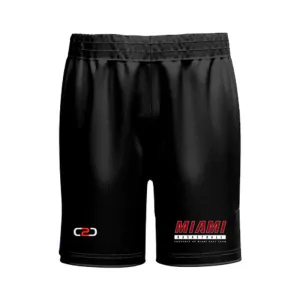 Miami Grind SlimFit HP Split Pro Shorts Black