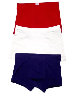 Pack of 3 - Mascot Branded Pure Cotton Men's Boxers - Mascot