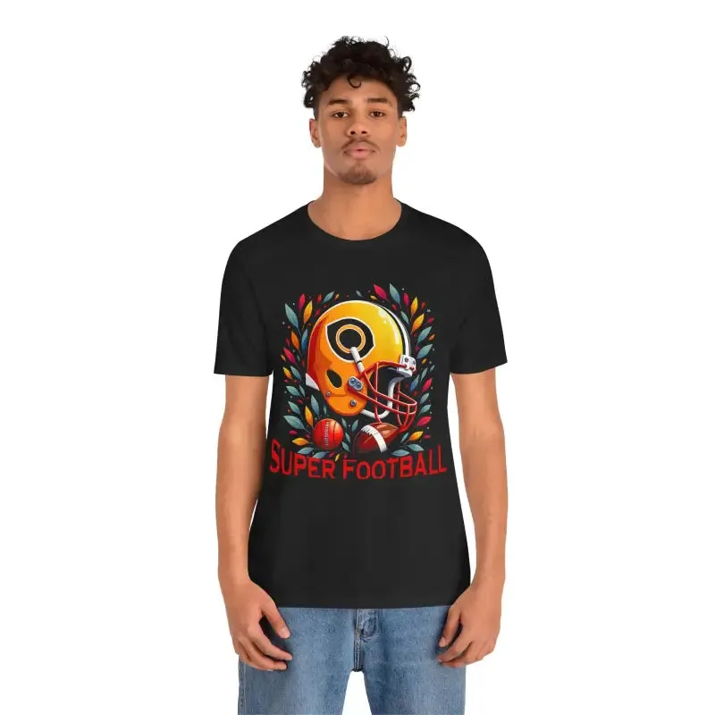 Score Big Super Football Player Unisex Jersey Tee
