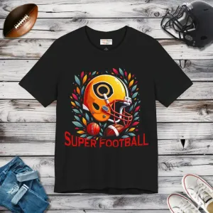 Score Big Super Football Player Unisex Jersey Tee