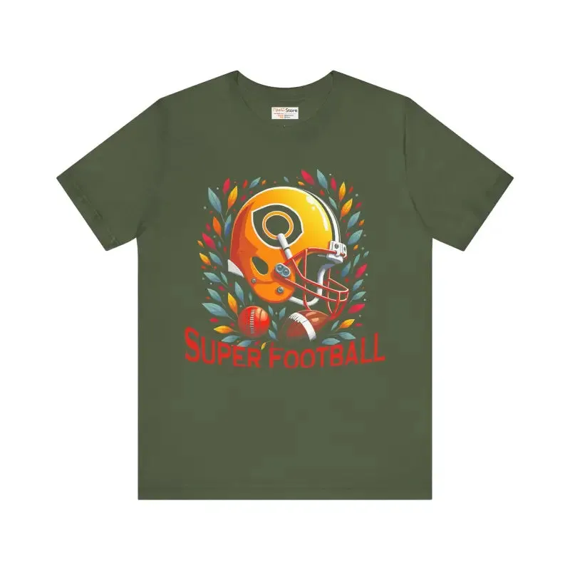 Score Big Super Football Player Unisex Jersey Tee