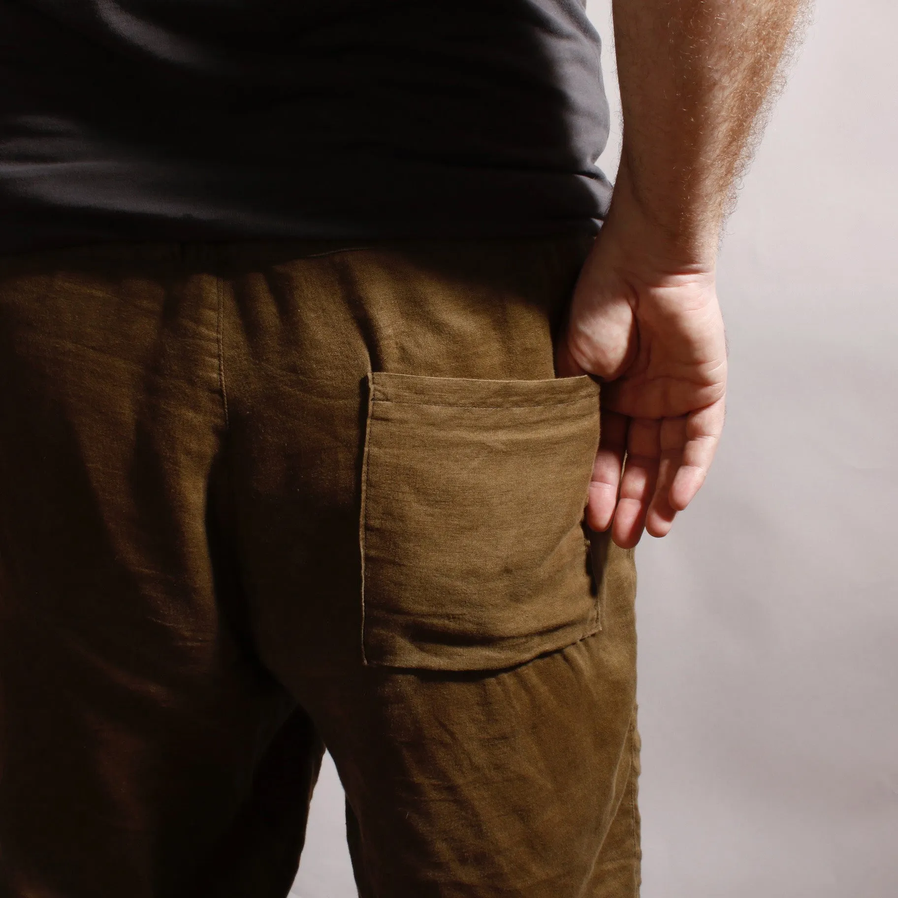 Shore Pants Sewing Pattern - Men's/Straight Fit