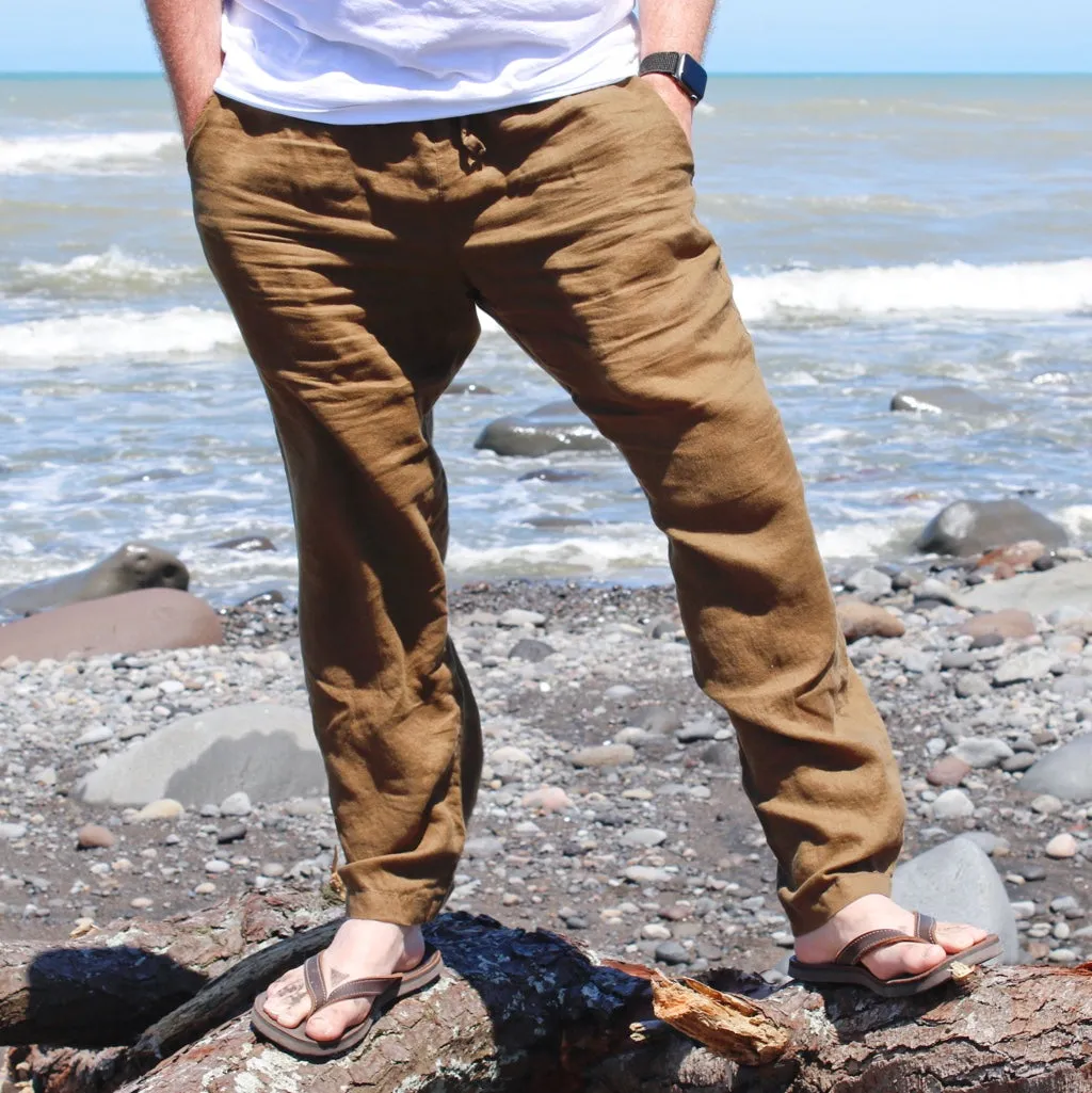 Shore Pants Sewing Pattern - Men's/Straight Fit