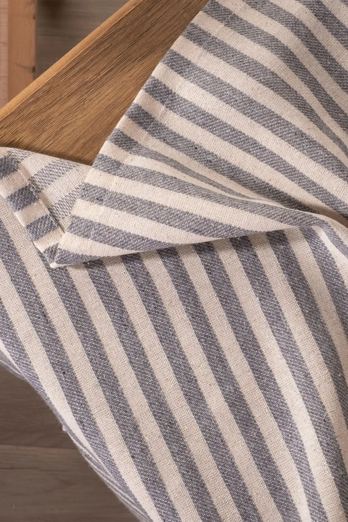 Striped Linen Table Runner