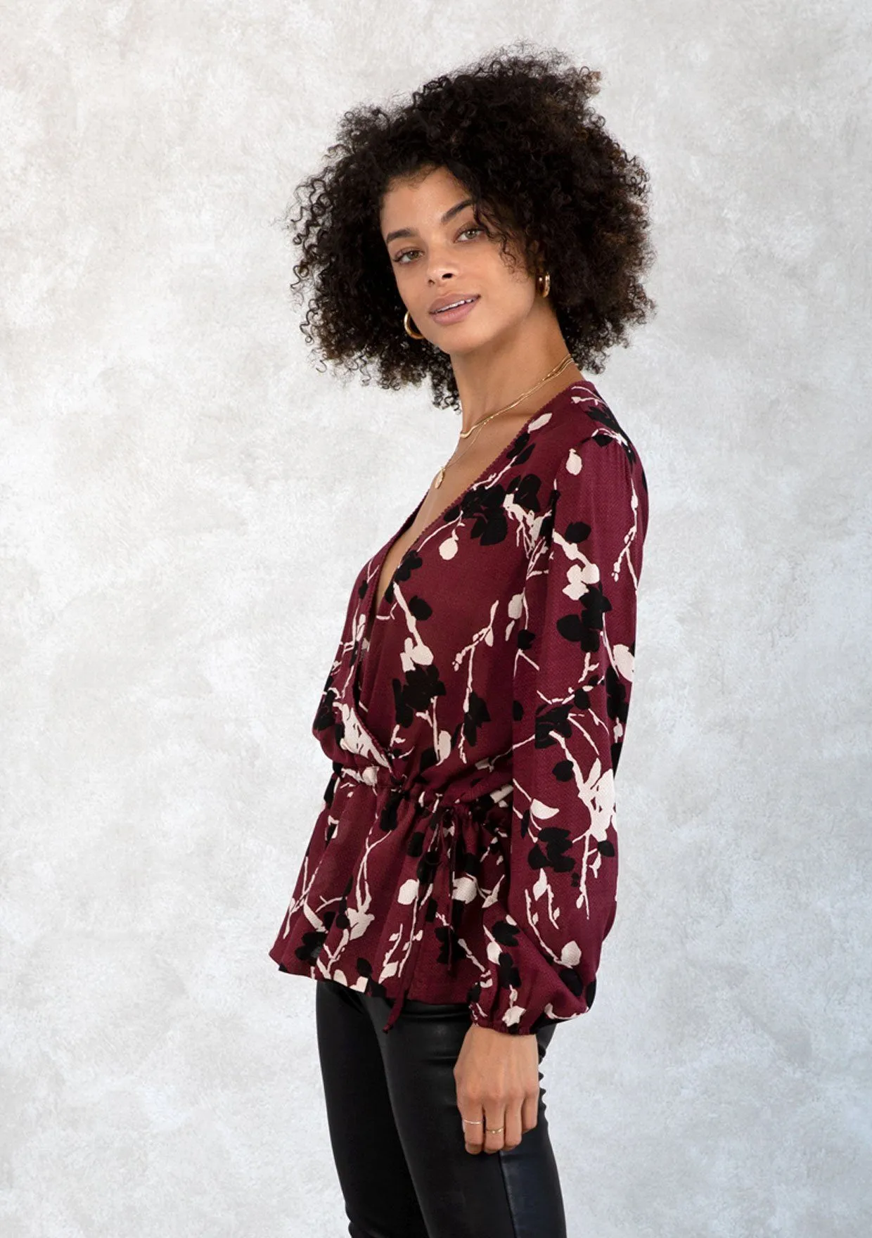 Sylvie Surplice Top